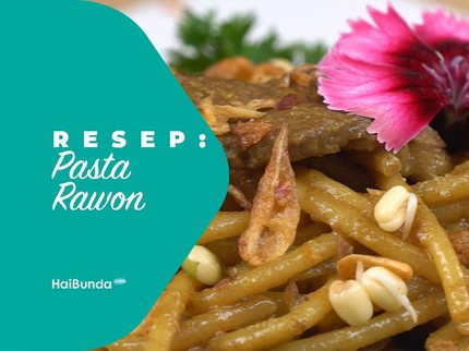 Resep Pasta Rawon