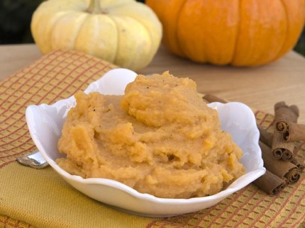 Roasted Pumpkin Puree, Menu MPASI Si Kecil Saat Mudik