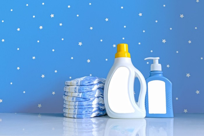 Ilustrasi deterjen bayi