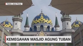 VIDEO: Kemegahan Masjid Agung Tuban