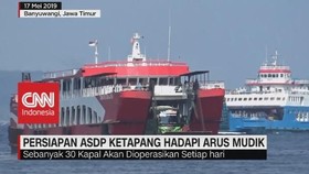 VIDEO: Melihat Persiapan ASDP Ketapang Hadapi Arus Mudik