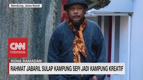 VIDEO: Rahmat Jabaril Sulap Kampung Sepi Jadi Kampung Kreatif