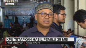 VIDEO: KPU Tetapkan Hasil Pemilu 25 Mei
