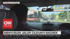 VIDEO: Menyusuri Jalur Cileunyi-Nagrek Jelang Mudik