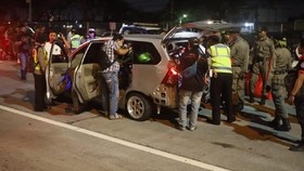 Jalur Sukabumi Dikawal Ratusan Aparat Cegah Massa 22 Mei