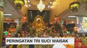 VIDEO: Perayaan Tri Suci Waisak di Jakarta