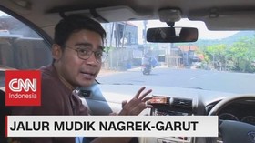 VIDEO: Uji Coba Jalur Mudik Nagreg-Garut