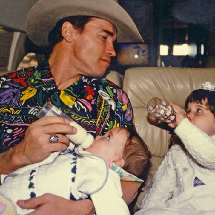 9 Momen Kehangatan Arnold Schwarzenegger Bersama Kelima Anaknya - Foto 1