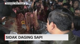 VIDEO: Sidak Daging Sapi Glonggongan