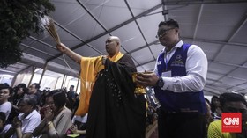FOTO : Perayaan Waisak di Wihara Ekayana Arama