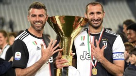 FOTO: Trio 'BBC' Juventus Resmi Bubar