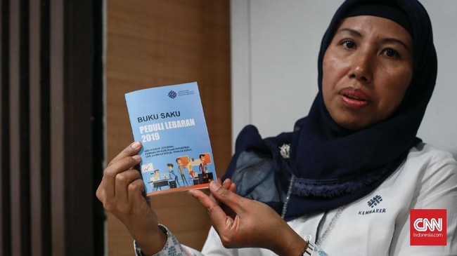 Kemnaker menerima 5.589 pengaduan THR bermasalah sejak 8 April hingga 3 Mei 2022.
