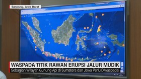 VIDEO: Waspada Titik Rawan Erupsi Jalur Mudik
