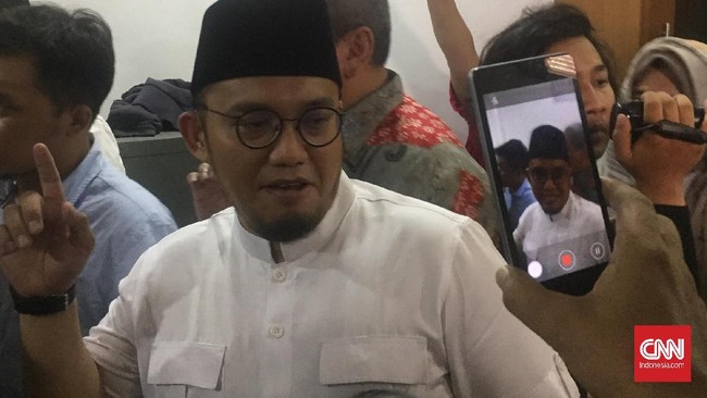 Koordinator Juru Bicara Badan Pemenangan Nasional (BPN) Prabowo-Sandiaga, Dahnil Anzar Simanjuntak bakal diperiksa penyidik Polda Sumut, Selasa (28/5).