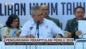 VIDEO: Jokowi - Ma'ruf Ditetapkan Jadi Pemenang Pilpres 2019
