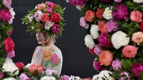 FOTO: Inggris Gelar Festival Bunga Paling Bergengsi