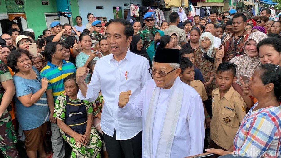 Pidato Kemenangan Jokowi di Depan Para Bunda Kampung Deret
