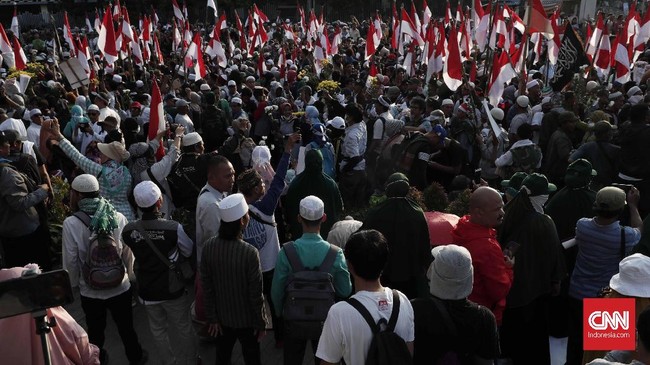 Kepolisian mencatat hingga saat ini 1.330 orang dari daerah sudah masuk Jakarta untuk mengikuti aksi terkait penetapan hasil penghitungan suara Pemilu 2019.