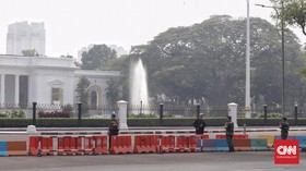 Akses Sekeliling Istana Ditutup Jelang Putusan Pilpres di MK