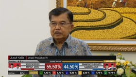 VIDEO: JK Beri Selamat untuk Jokowi-Ma'ruf
