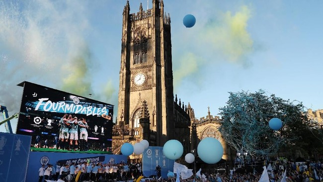 FOTO: Parade Juara Manchester City