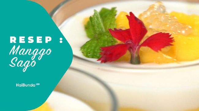 Resep Mango Sago