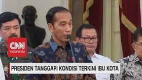 VIDEO: Presiden Jokowi Tanggapi Kondisi Terkini Ibu Kota