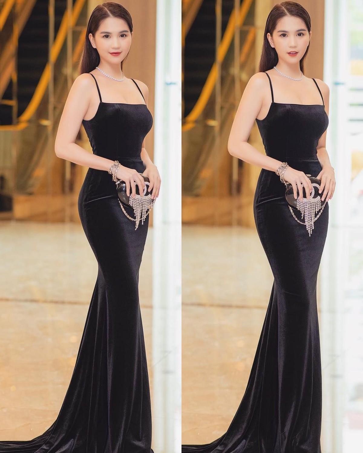 Salah satu model Vietnam&comma; Ngoc Trinh kena tegur pejabat di negaranya&period; Hal ini karena bajunya yang kelewat seksi saat Festival Cannes 2019&period; 