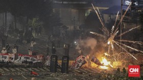 Dua Titik Kerusuhan di Jakarta hingga 22 Mei Malam