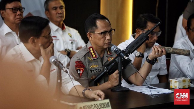 Kapolri Tito telah menginstruksikan Kapolda Metro Irjen Pol Eddy Gatot agar tidak memberikan izin terkait aksi aksi halalbihalal 212 di gedung MK.