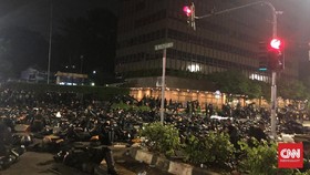 Seorang Peserta Aksi 22 Mei Pingsan