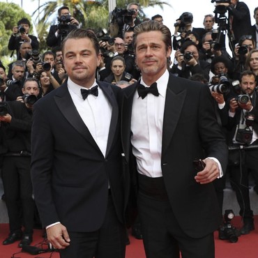 Adu Tampan Leonardo DiCaprio & Brad Pitt di Karpet Merah Cannes 2019