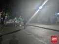 Massa dan Polisi Sempat Bentrok di Jalan Sabang