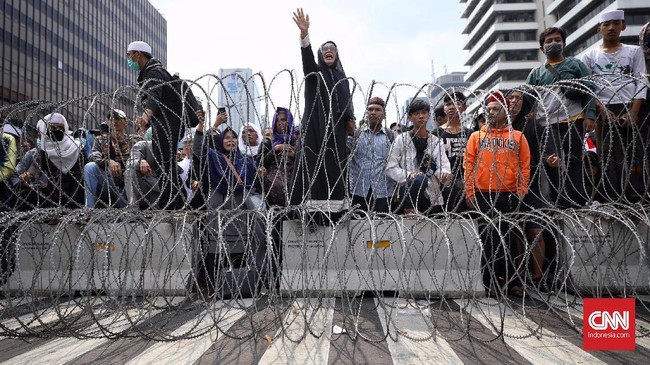 Massa Gerakan Nasional Kedaulatan Rakyat akan menggelar doa bersama untuk korban 22 Mei di depan gedung Bawaslu, Jakarta Pusat, Rabu 29 Mei 2019.
