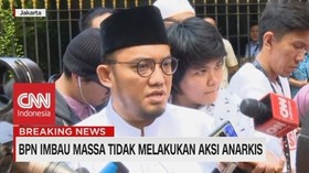 VIDEO: BPN Imbau Massa Tidak Melakukan Aksi Anarkis