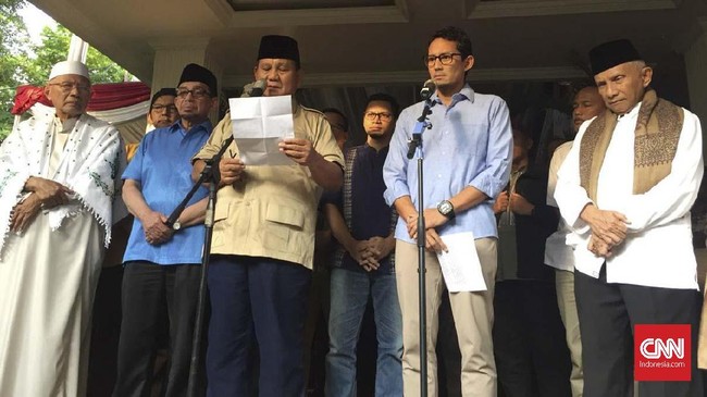 Prabowo-Sandi menunjuk dua anggota TGUPP Anies Baswedan jadi tim pengacara untuk gugatan hasil Pilpres 2019 ke MK, yakni Rikrik Rizkian dan Bambang Widjojanto.