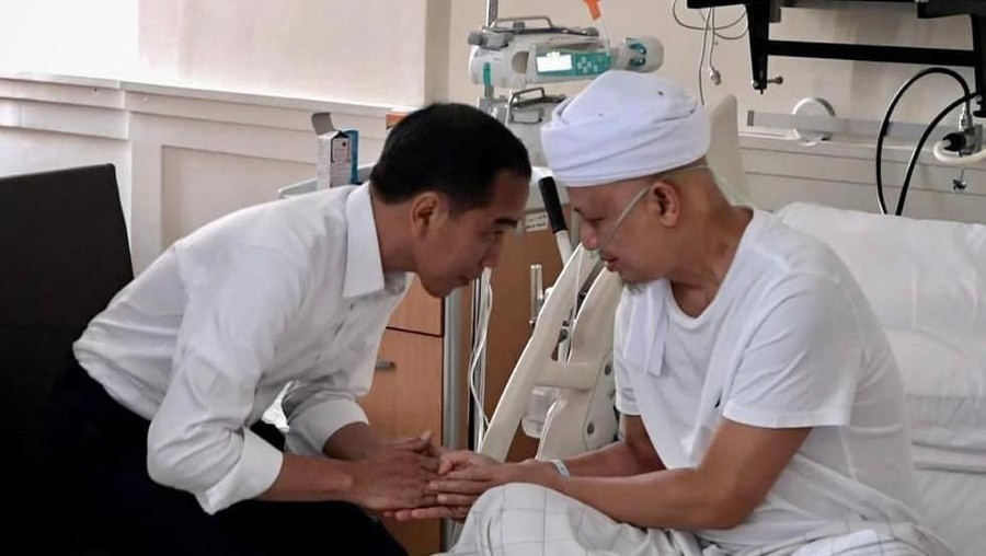 Presiden Jokowi ucapkan belasungkawa untuk Ustaz Arifin Ilham.