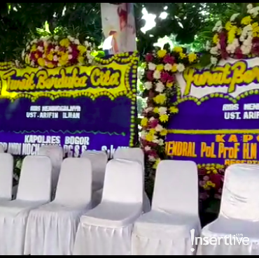 7 Potret Suasana Terkini Rumah Duka Ustaz Arifin Ilham