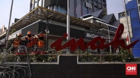 FOTO: Kondisi Jakarta Usai Aksi 22 Mei