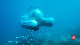 VIDEO: Scuber, Transportasi Kapal Selam Pertama Milik Uber