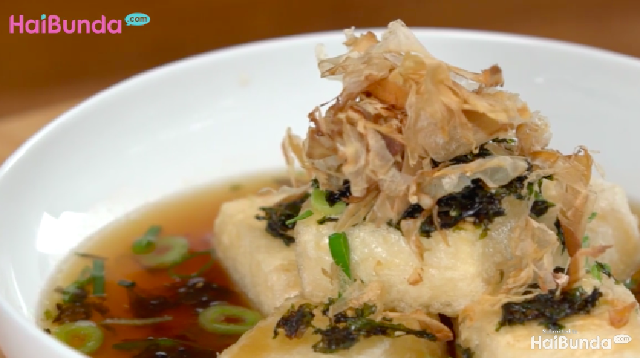 Menu Buka Puasa: Agedashi Tofu, Lembutnya Tahu plus Kuah Kaldu