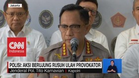 VIDEO: Polisi: Aksi Berujung Rusuh Ulah Provokator