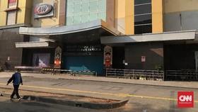 Pasar Tanah Abang Masih Ditutup, Pedagang Kembali Pulang