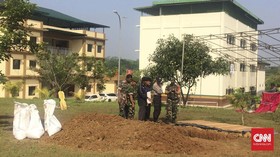 115 Polisi dan TNI Diterjunkan Amankan Pemakaman Arifin Ilham