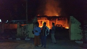 Kerugian Pembakaran Mapolsek di Sampang Capai 700 Juta