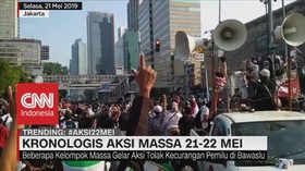 VIDEO: Begini Kronologis Aksi Massa 21-22 Mei