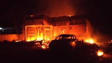 Polsek Candipuro Lampung Dibakar, Warga Kejar 20 Pembuat Onar