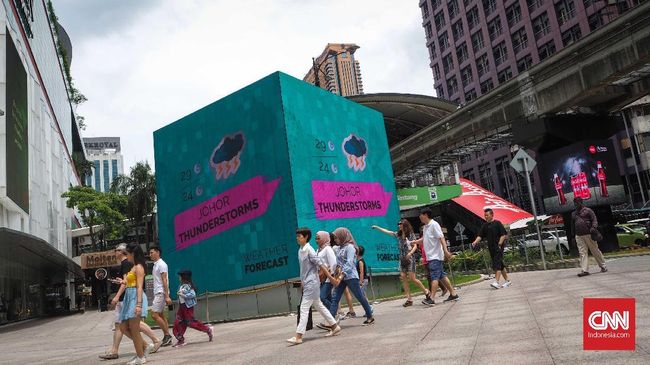  menjadikan Malaysia "jauh lebih bersih" daripada negara tetangga, Singapura.