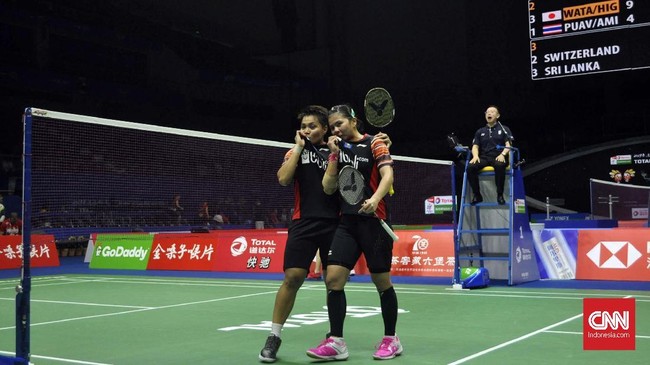 FOTO: Indonesia Kalah Namun Juara Grup di Piala Sudirman