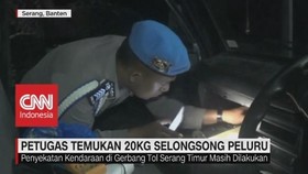 VIDEO: Gelar Razia, Petugas Temukan 20kg Selongsong Peluru